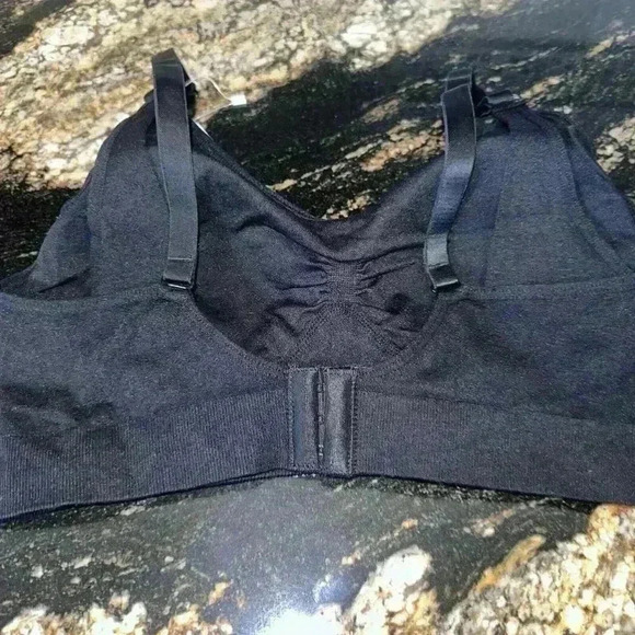 NWT!Women's Nursing Maternity Bra Breastfeeding Adjustable Shoulder Strap Size L - Picture 5 of 6